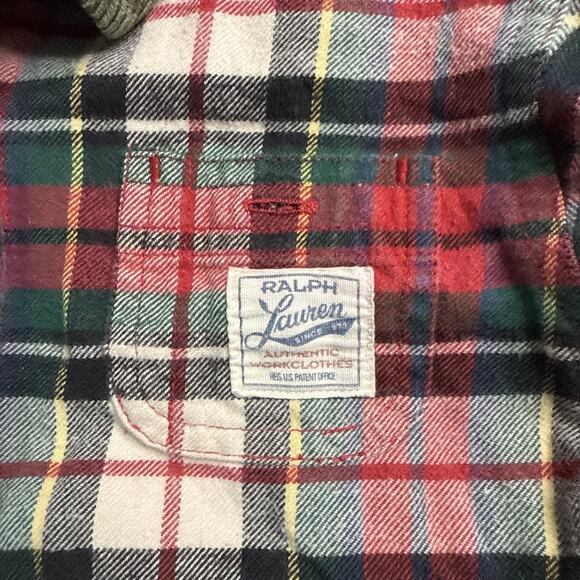 Ralph Lauren Girls Plaid Dress Rare Find size 4 Long Sleeve Y2K 100% Cotton - Picture 3 of 4